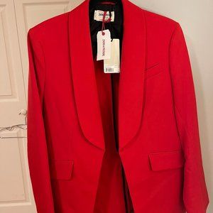 Zadig & Voltaire Date Gabardine Blazer Size 42 NWT